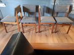 Topform vintage eetkamerstoelen nieuw gestoffeerd design, Ophalen, Vintage, Mid-century modern, Onbekend, Zo goed als nieuw