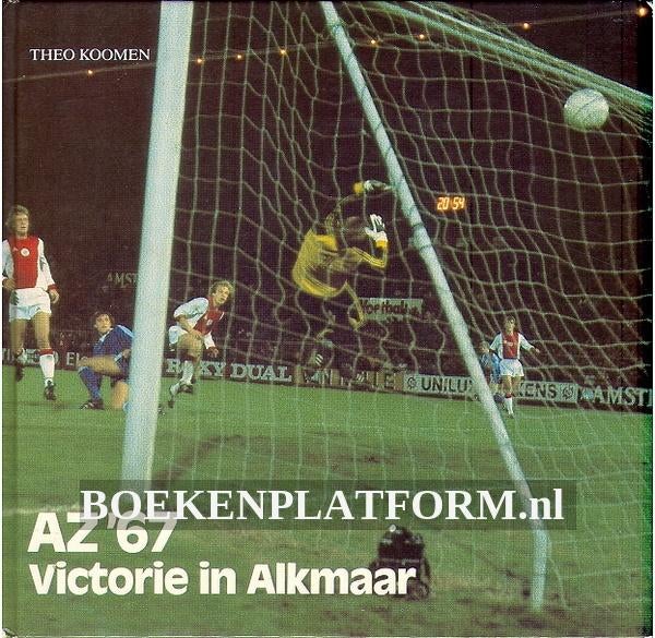 AZ`67 victorie in Alkmaar, Ophalen of Verzenden, Zo goed als nieuw, Balsport