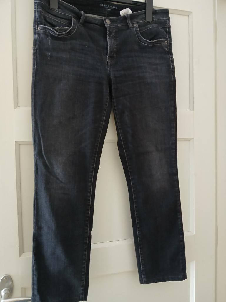 Cambio Jeans Vintage Edition Zwarte Dames Jeans Maat 48, Verzenden, Maat 46/48 (XL) of groter, Zo goed als nieuw, Cambio Jeans