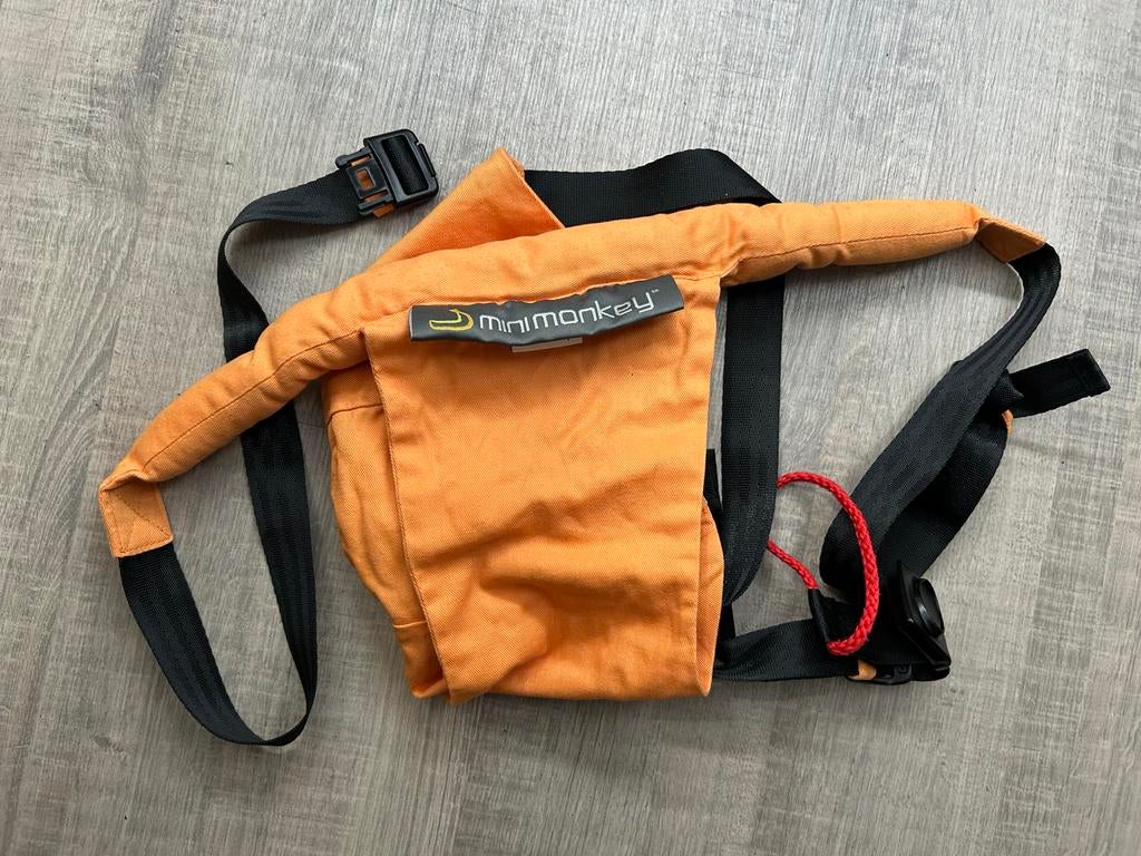 Minimonkey mini chair - overal een kinderstoel, Ophalen of Verzenden, Gebruikt, Overige typen, Gordel(s)