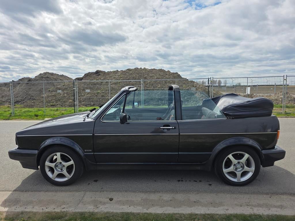 Volkswagen Golf 1.6 GLS Cabriolet 1979 Zwart, Stof, Cabriolet, Zwart, Handgeschakeld