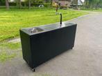 Mobiele biertap met spoelbak en afdruiprek, Ophalen, Gebruikt, Barinrichting