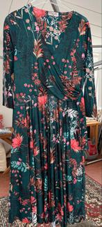 Vintage Chic Jurk Top Vintage Polyester Bloemenprint, Kleding | Dames, Jurken, Maat 42/44 (L), Ophalen of Verzenden, Knielengte