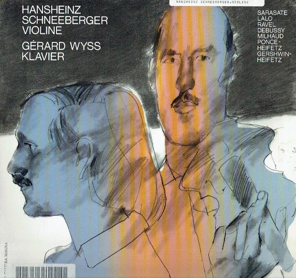 Hansheinz Schneeberger, Gérard Wyss – Violinwerke, Cd's en Dvd's, Vinyl | Klassiek, Kamermuziek, Verzenden, Zo goed als nieuw