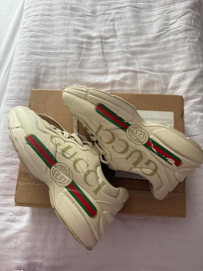 Gucci sneakers, Kleding | Dames, Schoenen, Ophalen of Verzenden, Zo goed als nieuw, Zwart, Sneakers of Gympen