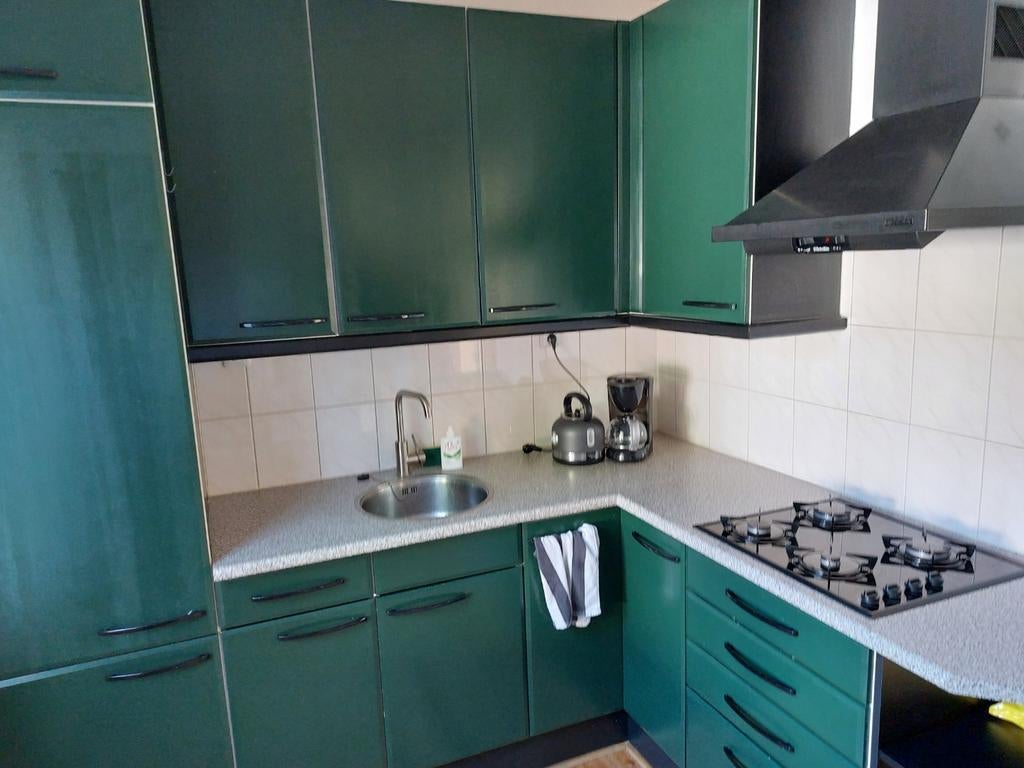 Keuken bijna gratis werkende koelkast gasfornuis afzuigkap, Ophalen, Gebruikt, Kunststof