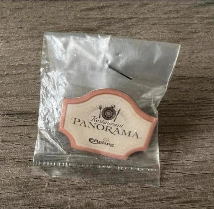 Efteling pin Restaurant Panorama, Verzamelen, Efteling, Nieuw, Button of Speldje, Ophalen of Verzenden