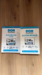 DON Opleidingen Autorijbewijs praktijk boeken/lesmateriaal, Ophalen of Verzenden, Alpha, Zo goed als nieuw, Niet van toepassing