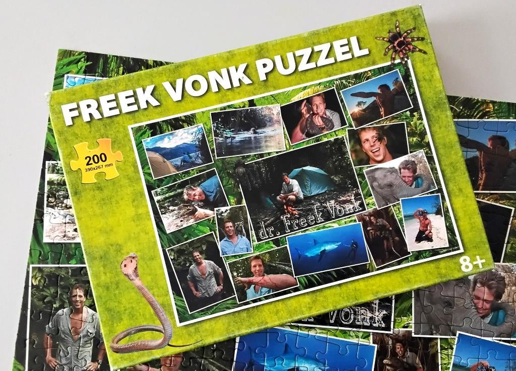 Legpuzzel - puzzel - Freek Vonk Puzzel - 200 stukjes, Kinderen en Baby's, Speelgoed | Kinderpuzzels, Gebruikt, 6 jaar of ouder