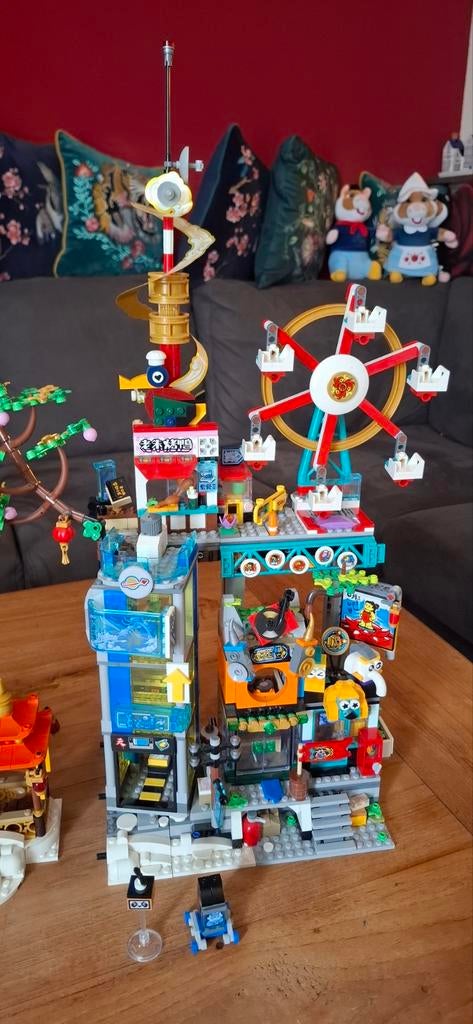Lego 80054 Monkie Kid Megapolis City, Kinderen en Baby's, Speelgoed | Duplo en Lego, Ophalen of Verzenden, Gebruikt, Lego