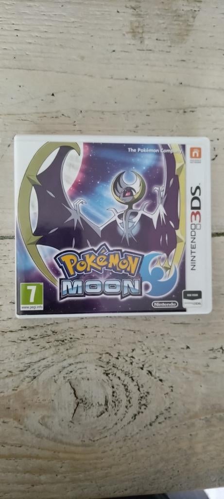 Pokémon Lune (Moon), 1 speler, Ophalen of Verzenden, Zo goed als nieuw, Role Playing Game (Rpg)