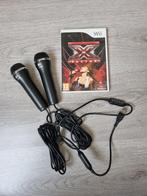 Nintendo Wii game X Factor + 2 Microfoons Logitech, Spelcomputers en Games, Muziek, 2 spelers, Ophalen of Verzenden, Zo goed als nieuw