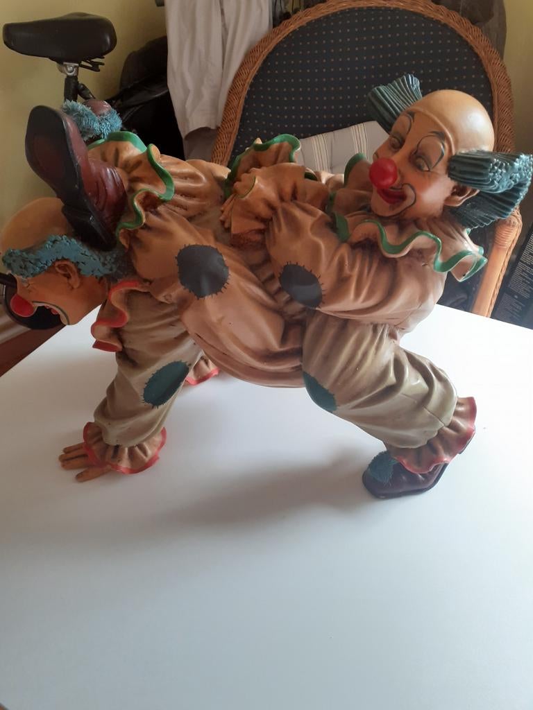 Clowns., Verzamelen, Beelden en Beeldjes, Ophalen of Verzenden