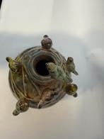 Keramiek vaasje met vogeltjes, Ophalen of Verzenden