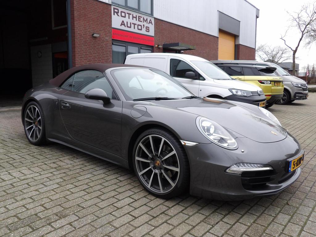Porsche 911 Cabrio 3.4 Carrera 4 SPORTCHRONO 2013 VOL OPTIES, Auto's, Porsche, Automaat, Euro 5, Cabriolet, 4 stoelen