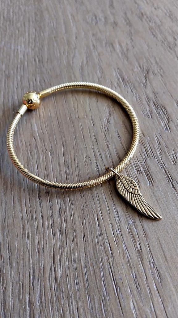 Orginele Pandora armband met bedels zie foto opruiming, Sieraden, Tassen en Uiterlijk, Armbanden, Ophalen of Verzenden, Zo goed als nieuw