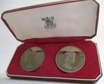 1066-1966-2x BAILIWICK of JERSEY-QUEEN ELIZABETH ll, Verzenden, Overige landen, Overige waardes, Setje