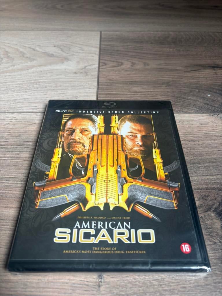 American Sicario blu ray *Nieuw in plastic* NL uitgave, Cd's en Dvd's, Ophalen of Verzenden, Zo goed als nieuw, Actie
