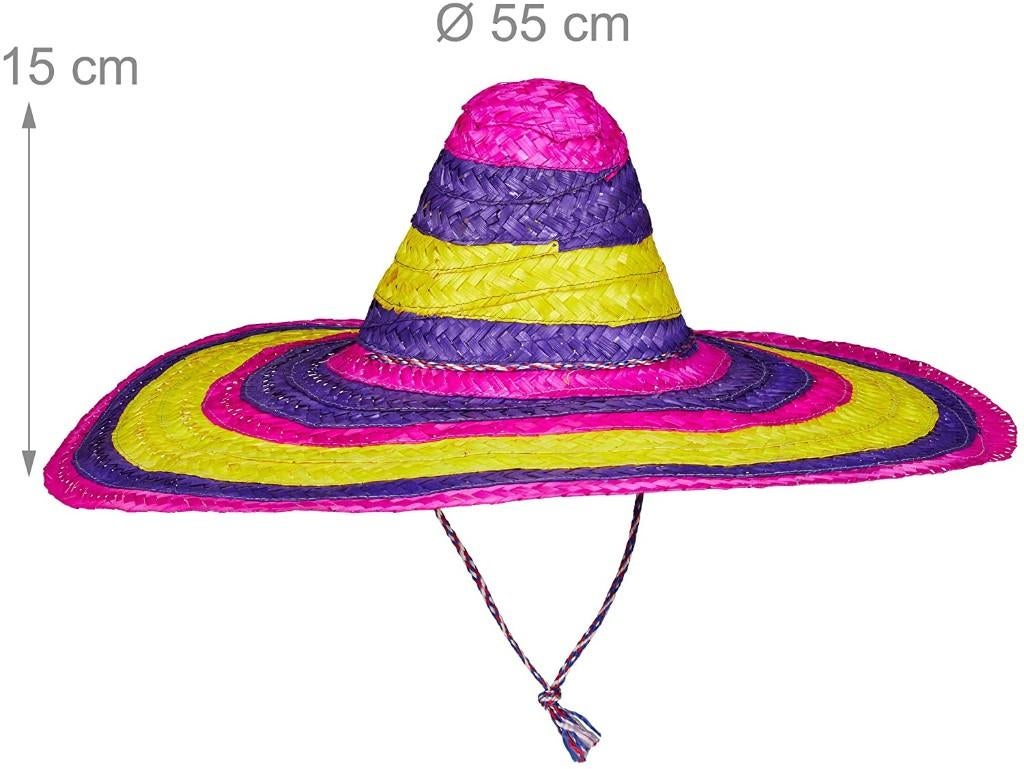 PARTIJ MEXICAANSE SOMBRERO HOED, ., Nieuw, Ophalen of Verzenden, .
