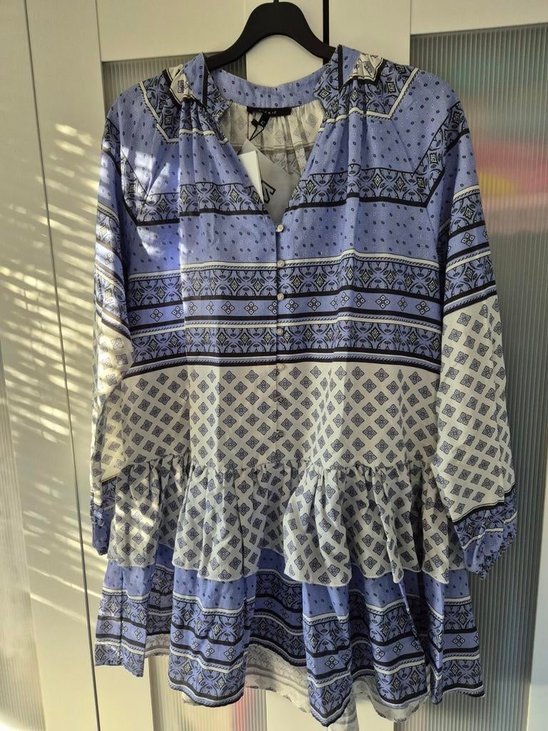 Jurk van Summum, Blauw, Maat 42/44 (L), Nieuw, Ophalen of Verzenden