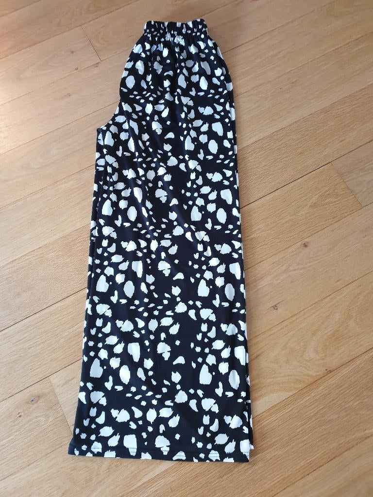 Magna broek met elastische taille maat: 48/50., Kleding | Dames, Grote Maten, Zwart, Nieuw, Ophalen of Verzenden, Magna