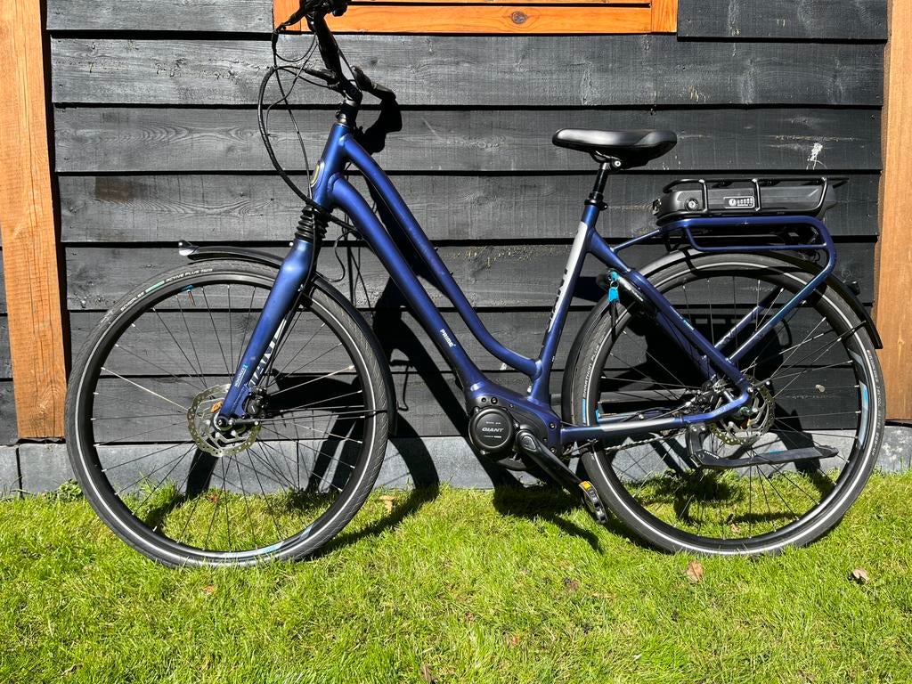 Elektrische fiets #Giant #middenmotor, Fietsen en Brommers, Elektrische fietsen, 55 tot 59 cm, Ophalen, Zo goed als nieuw, Overige merken