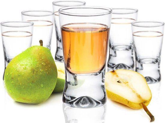 12 shotglaasjes, Verzamelen, Ophalen of Verzenden, Zo goed als nieuw, Borrel- of Shotglas