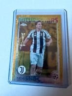 2024-25 Topps Chrome UEFA Future Stars Kenan Yıldız /50, Ophalen of Verzenden, Zo goed als nieuw, Plaatje