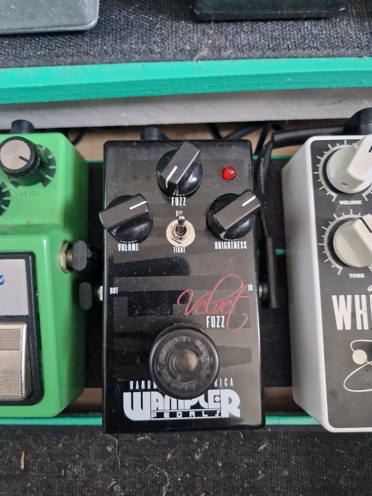Wampler Velvet Fuzz v1, Ophalen of Verzenden, Zo goed als nieuw, Distortion, Overdrive of Fuzz