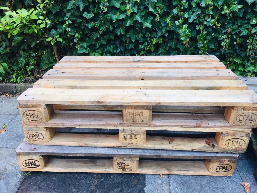 EPAL europallet 120x80cm, Ophalen, Zo goed als nieuw, Pallet, Minder dan 200 cm