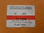 oud toegangskaartje Circus Toni Boltini jaren 60? CO-OP bon, Gebruikt, Overige typen, Ophalen of Verzenden, X