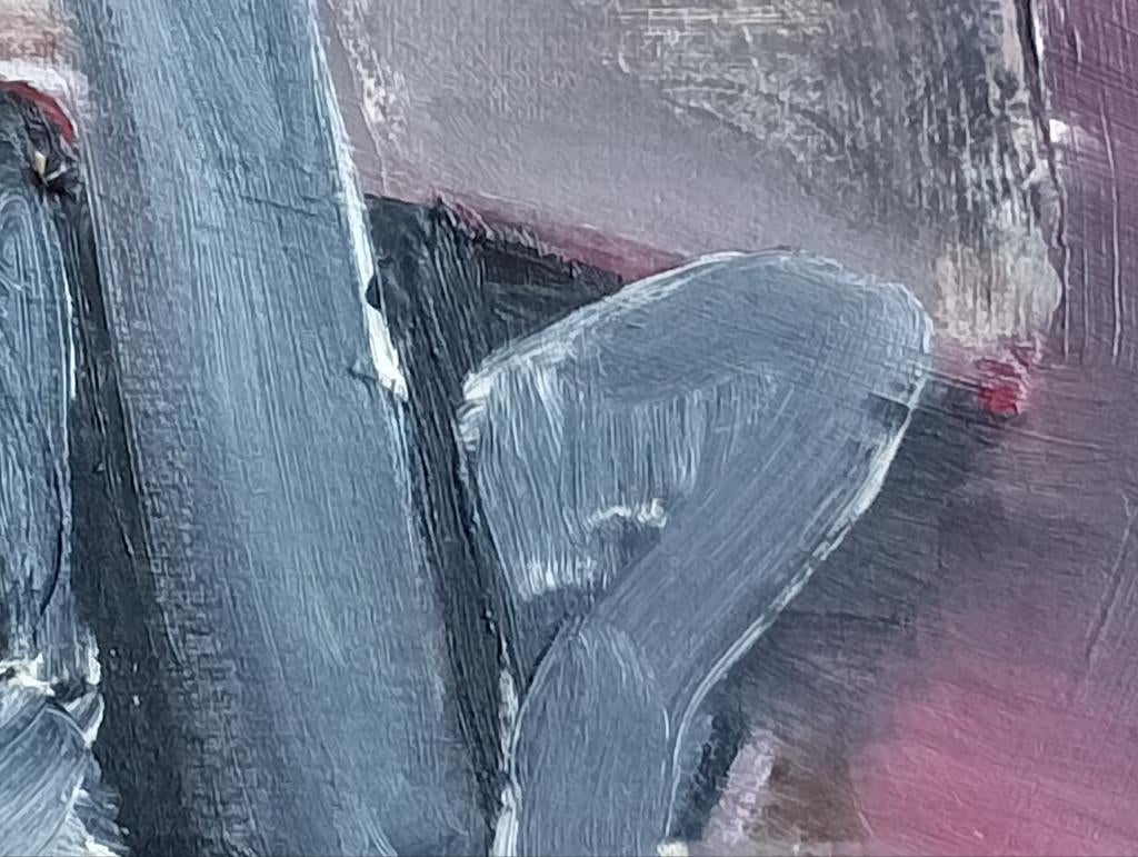 Olieverf schilderij Interieur 20e eeuw, Ophalen of Verzenden