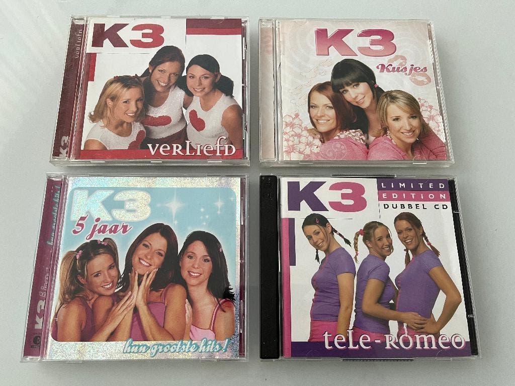 K3 - vier cd's met Kathleen, Ophalen of Verzenden, Zo goed als nieuw