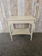 brocant frans tafeltje ``WOONWINKEL RUSTIEK``, Ophalen of Verzenden