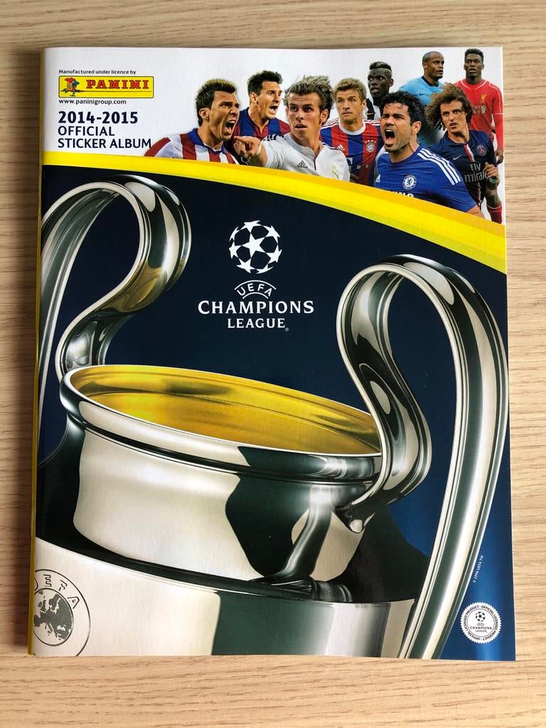 Panini UEFA Champions League 2014-2015 Leeg, Ophalen of Verzenden, Zo goed als nieuw