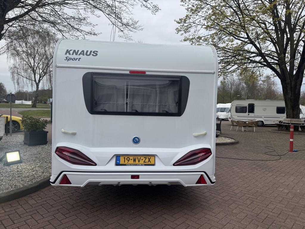 Knaus Sport Silver Selection 500 FU Voortent, Caravans en Kamperen, Caravans, Rondzit, Bedrijf, Schokbreker, Knaus