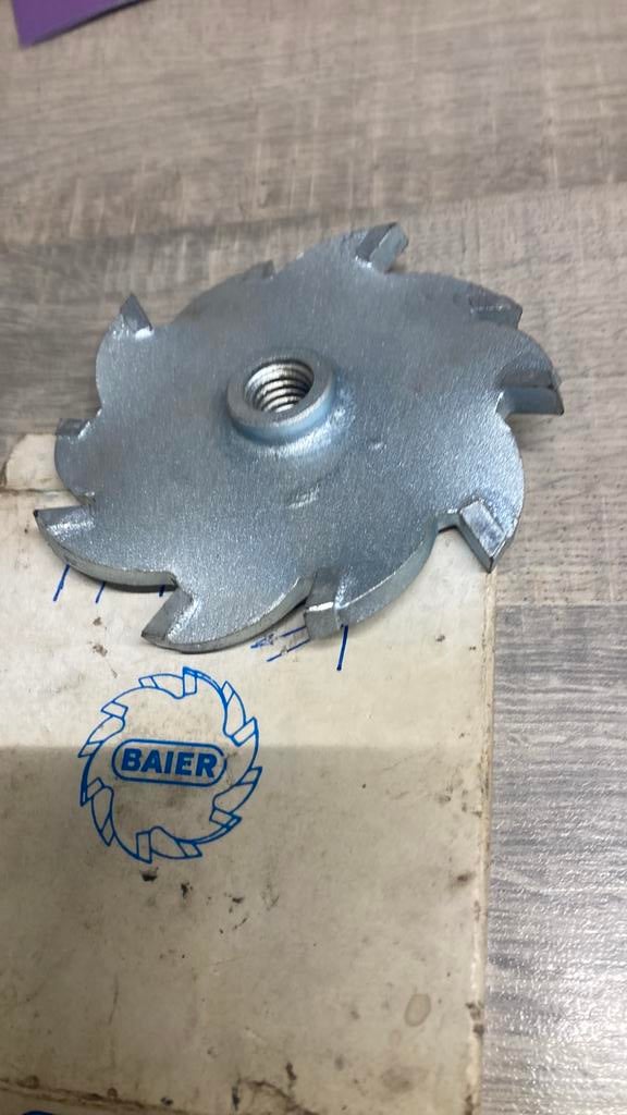 Nieuwe Baier frees 10 cm voor diepe sleuven, Ophalen, Nieuw, Elektrisch