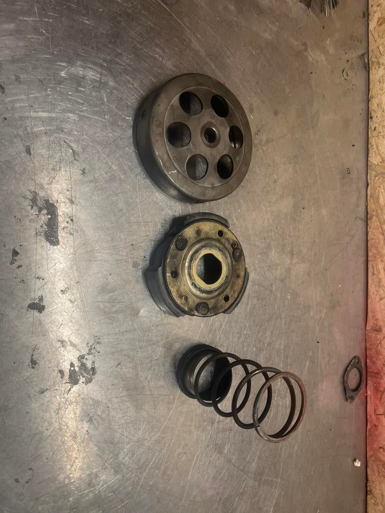 Koppeling set piaggio 125 180 skr tph hexa runner 2t, Ophalen of Verzenden