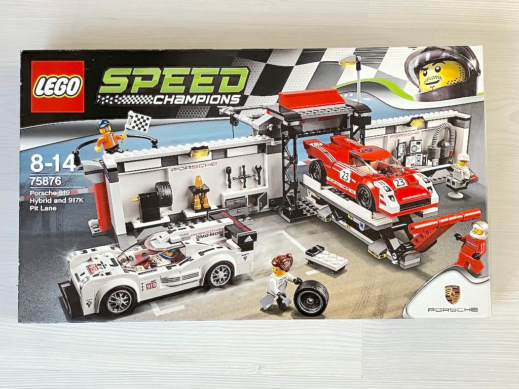 Lego 75876 - Porsche 919 Hybrid & 917K Pit Lane, Ophalen of Verzenden, Zo goed als nieuw, Complete set, Lego