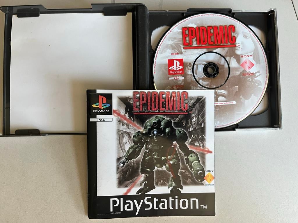 Epidemic - PlayStation 1 (PS1) - Compleet met boekje, Gebruikt, Shooter, T, Ophalen of Verzenden