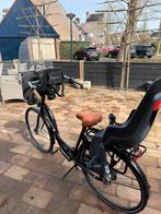 Damesfiets met kinderzitjes en windscherm, Overige merken, Ophalen of Verzenden, 53 tot 56 cm, Gebruikt