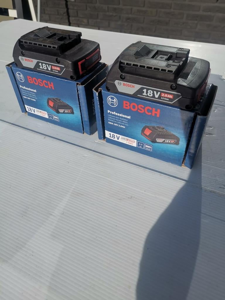 Bosch Gba 18v 2.0ah accu,s nieuwe en ongebruikt., Ophalen of Verzenden, Nieuw
