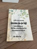 Leven in je Lijf - Erik van Praag (Bio-energetische analyse), Ophalen of Verzenden, Gelezen, Gezondheid en Conditie
