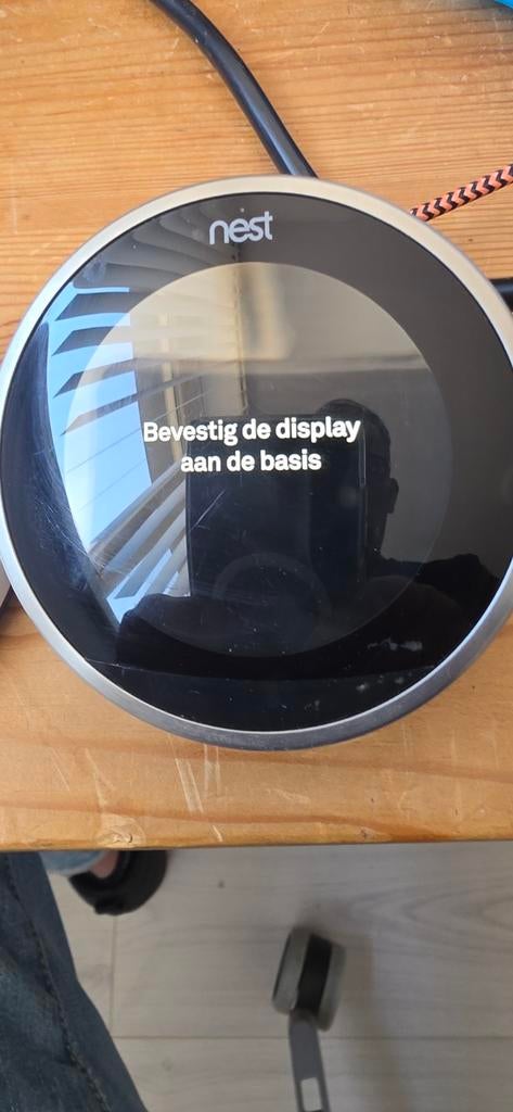 Complete Google Nest Thermostaat + Heat Link + muurplaat – w, Doe-het-zelf en Verbouw, Thermostaten, Ophalen of Verzenden, Zo goed als nieuw