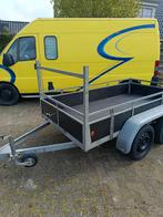 Aanhangwagen dubbelas ongeremd, Ophalen of Verzenden