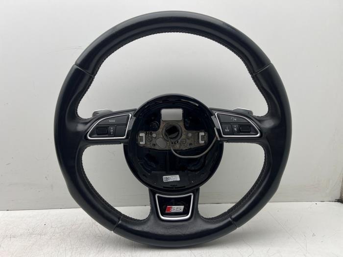 Stuurwiel van een Audi S5, Gebruikt, -, -, -