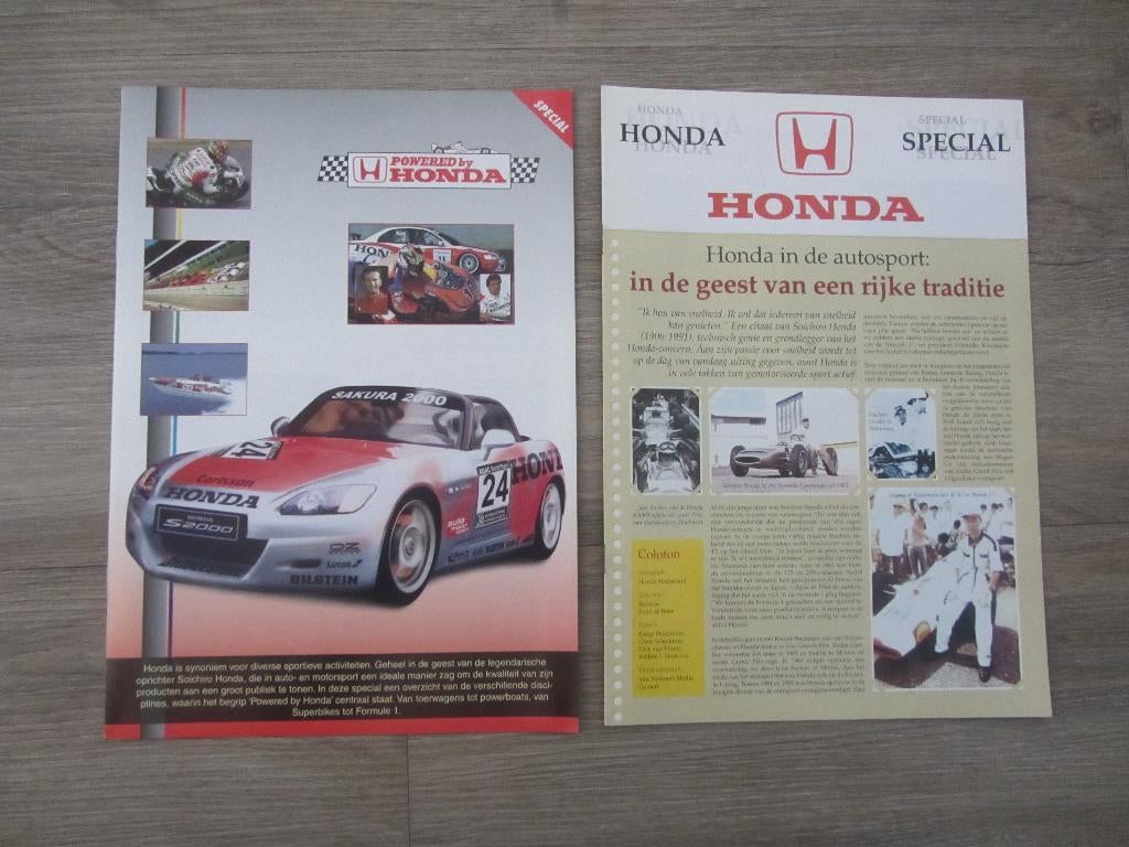 Honda Special, Boeken, Auto's | Folders en Tijdschriften, Ophalen of Verzenden, Zo goed als nieuw, Honda, Honda