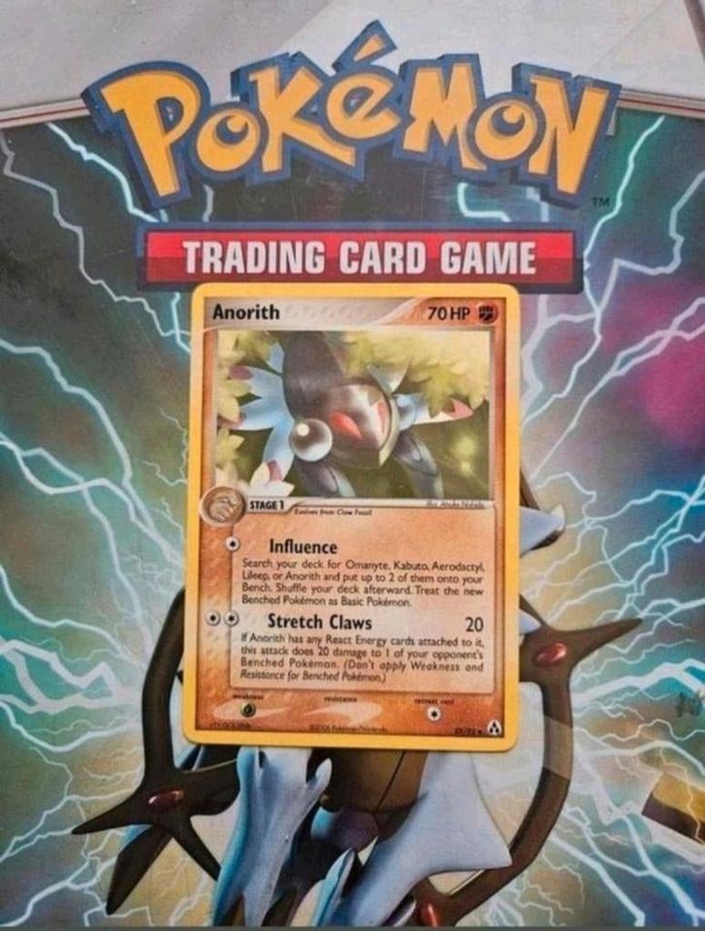 Anorith 29/92 Ex Legend Maker pokemon kaart nm, Ophalen of Verzenden, Zo goed als nieuw, Losse kaart