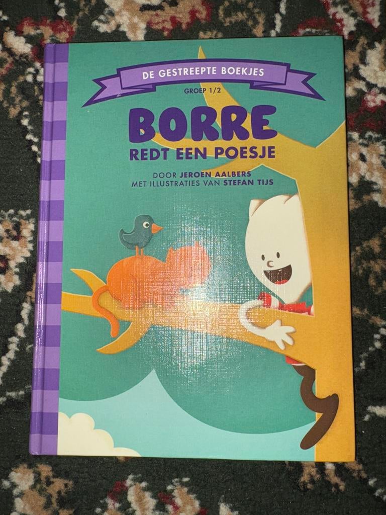 Borre redt een poesje - De gestreepte boekjes, Gelezen, Fictie algemeen, Jongen of Meisje, Ophalen of Verzenden