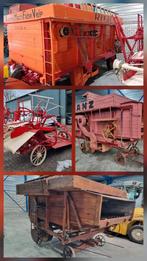 Partij diverse machines Dorskasten Zijbinders Ploeg Maaiers, Ophalen of Verzenden